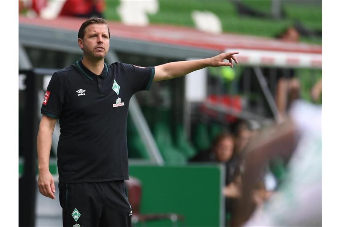 Kohfeldt mahnt Werder zur „absoluten Vorsicht“ Werder Trainer Florian Kohfeldt. Foto: Carmen Jaspersen/dpa/Archivbild