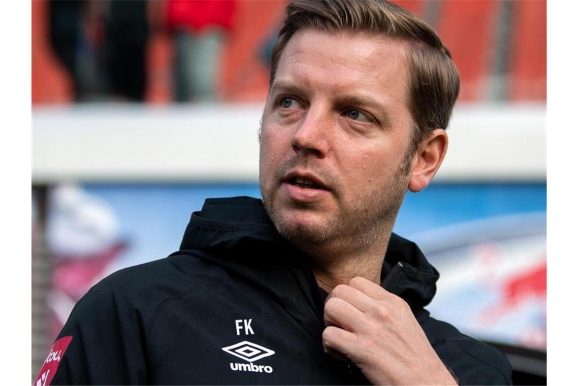 Werder-Trainer Florian Kohfeldt. Foto: Robert Michael/dpa/Archivbild