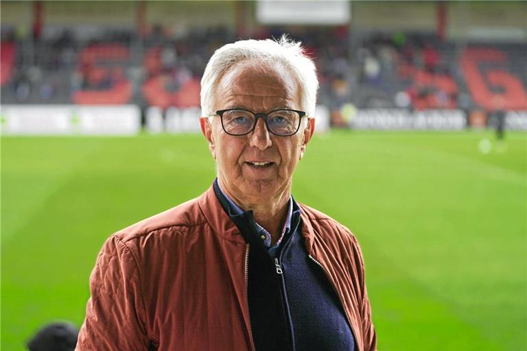 Werner Benignus blickt auf ein erfolgreiches Lebenswerk als Unternehmer, Familienvater und SG-Präsident zurück. Foto: Philip Ziegler