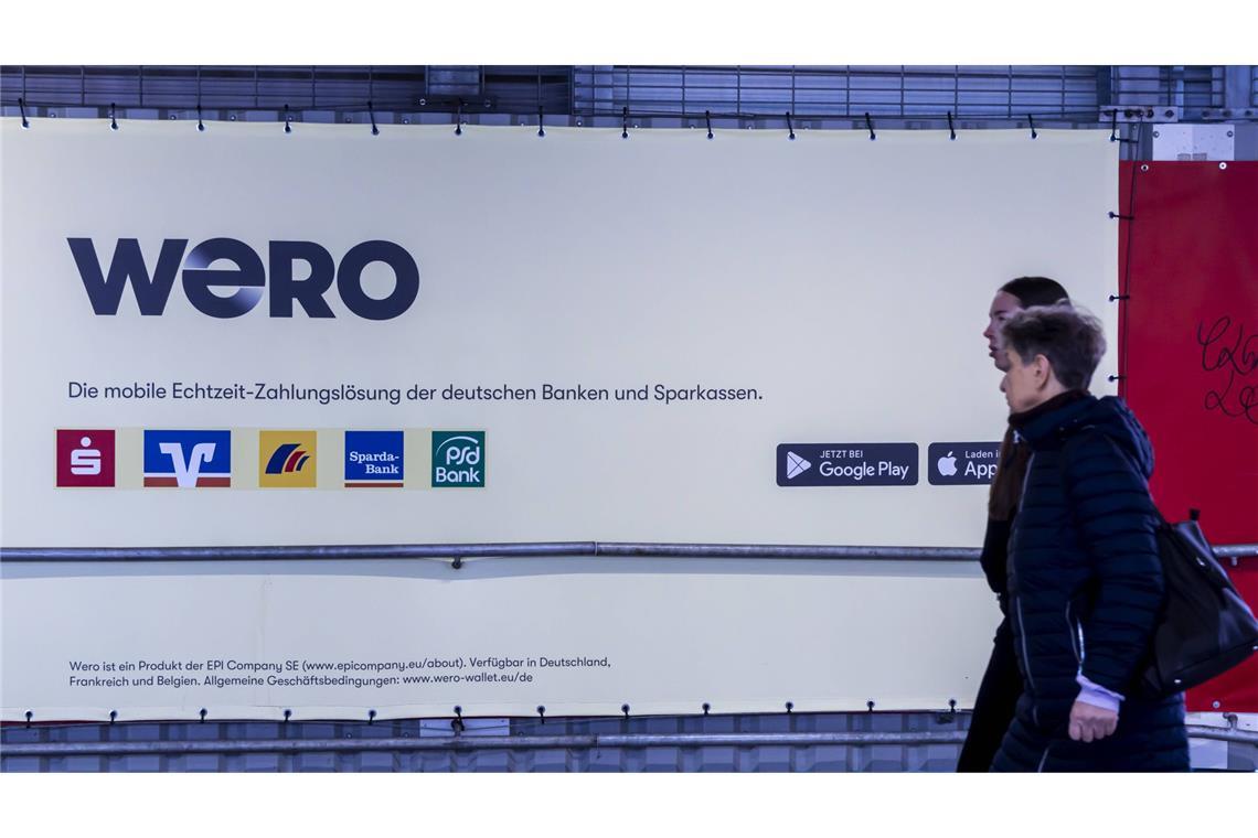 US-Bezahldienst Paypal: Das sind europäische Alternativen Wero ist das europäische Pendant zu Paypal, Google Pay und Apple Pay.