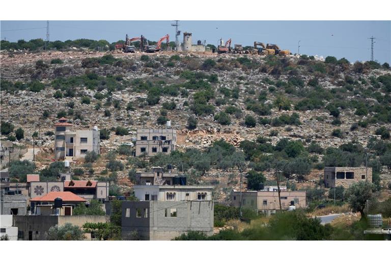Westliche Staaten kritisieren den Siedlungsbau im Westjordanland. (Archivbild)