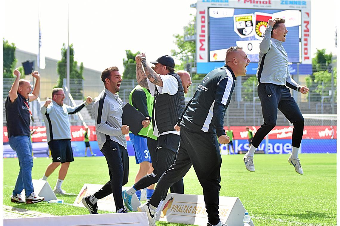 WFV Pokalsieger SG Sonnenhof Großaspach 2025. SP