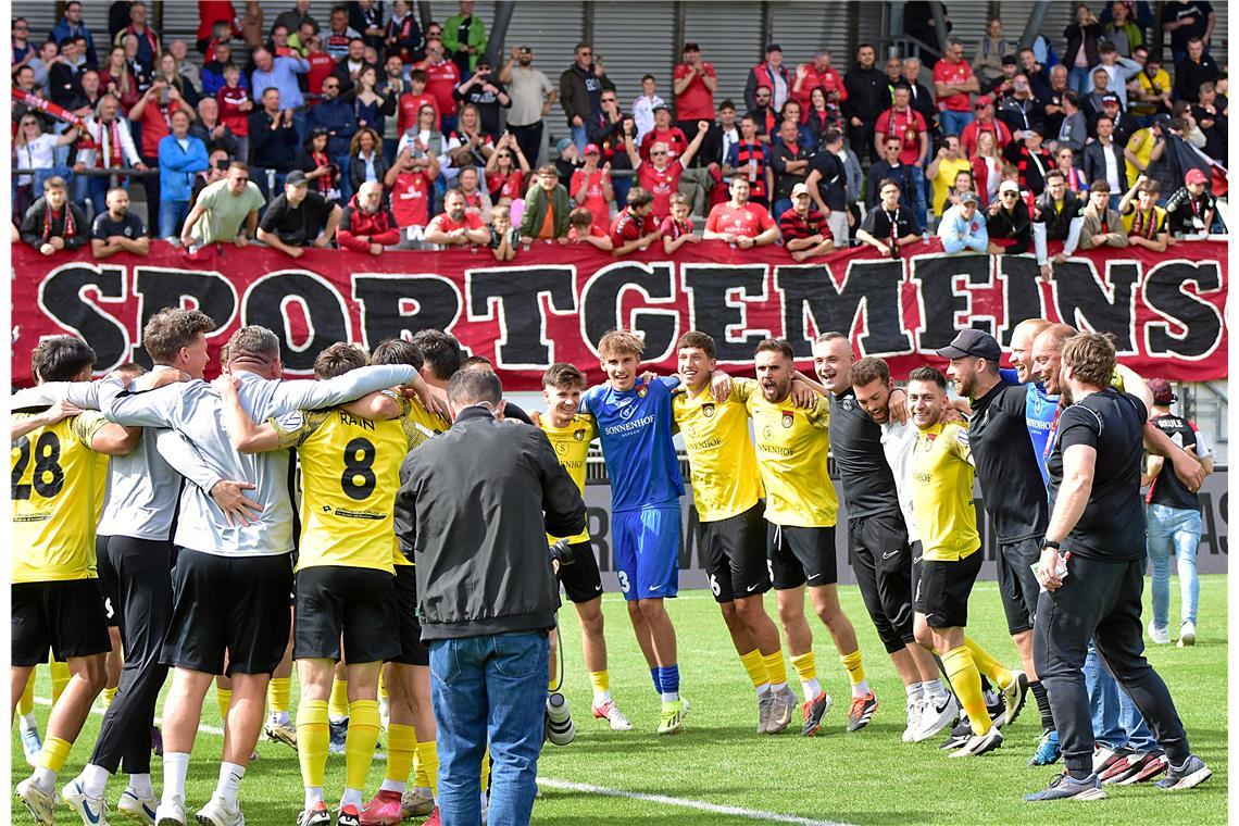 WFV Pokalsieger SG Sonnenhof Großaspach 2025. SP