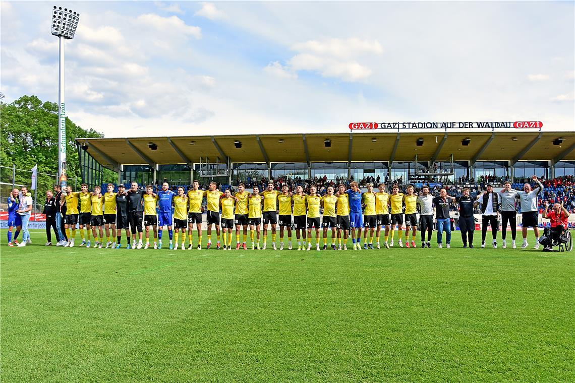 WFV Pokalsieger SG Sonnenhof Großaspach 2025. SP