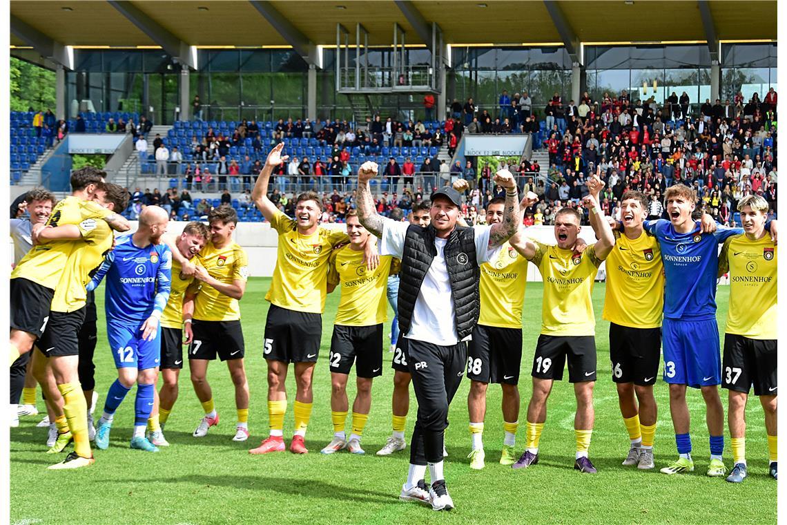 WFV Pokalsieger SG Sonnenhof Großaspach 2025. SP