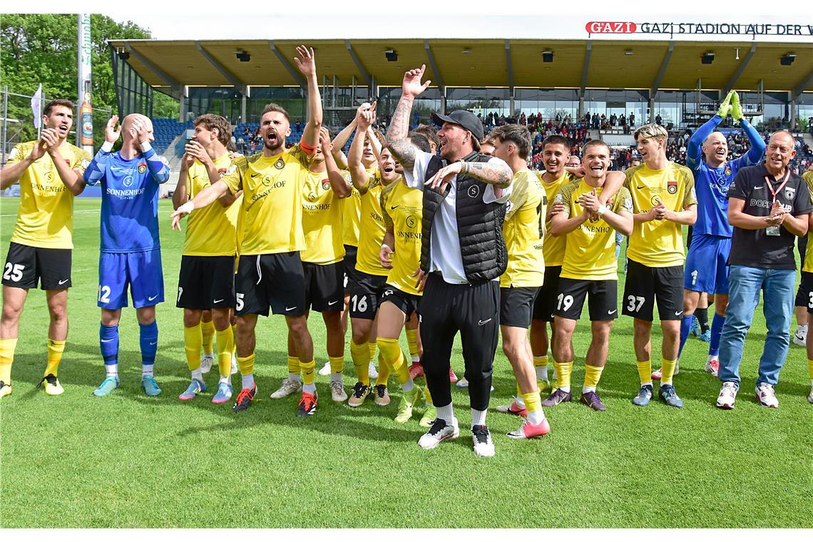 WFV Pokalsieger SG Sonnenhof Großaspach 2025. SP
