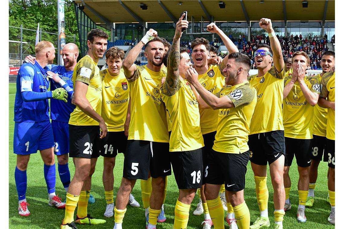 WFV Pokalsieger SG Sonnenhof Großaspach 2025. SP