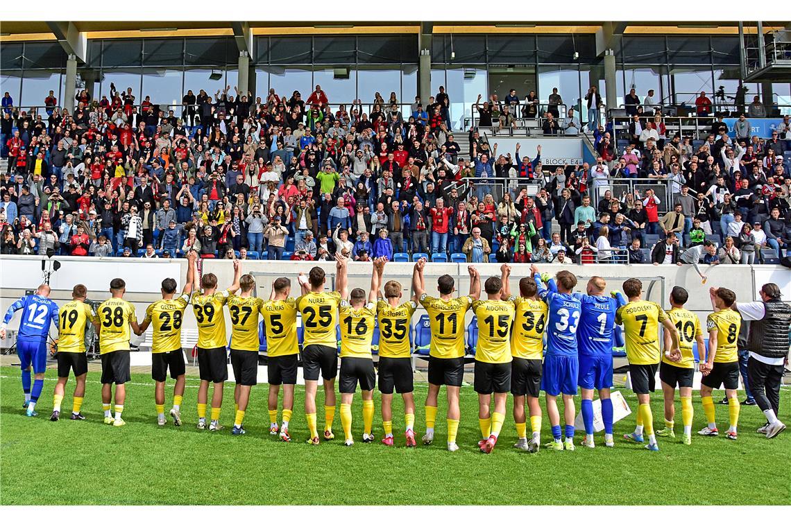 WFV Pokalsieger SG Sonnenhof Großaspach 2025. SP