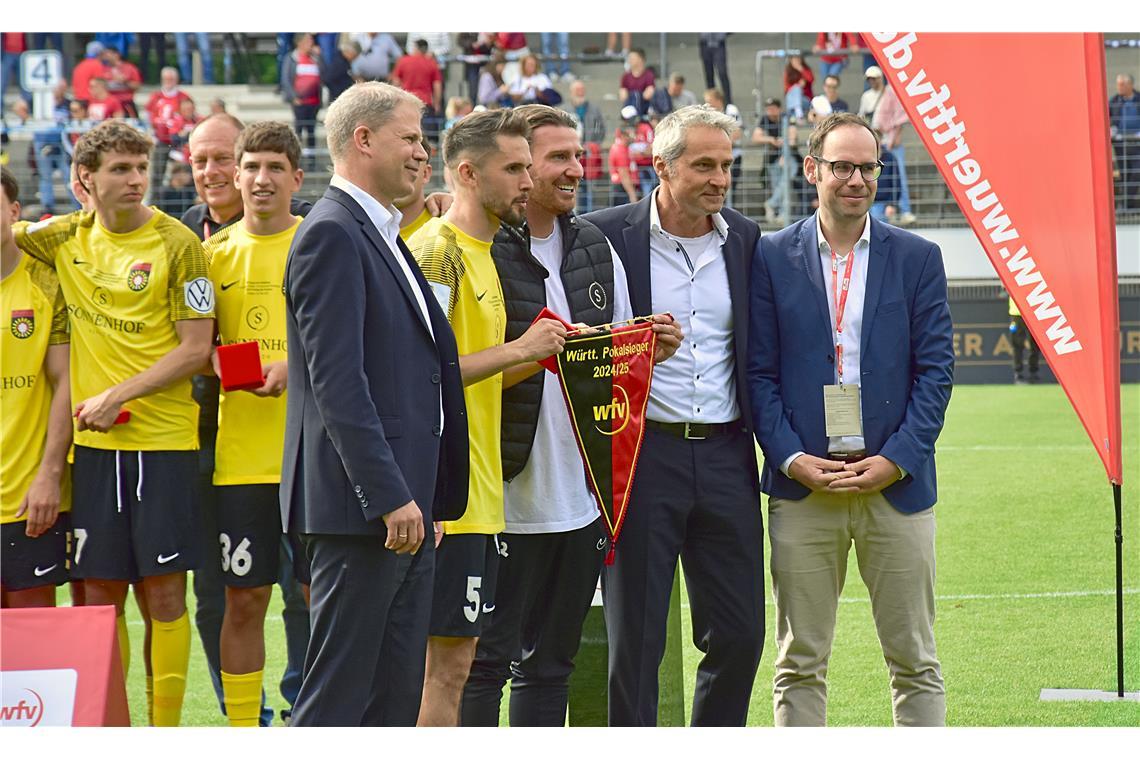 WFV Pokalsieger SG Sonnenhof Großaspach 2025. SP