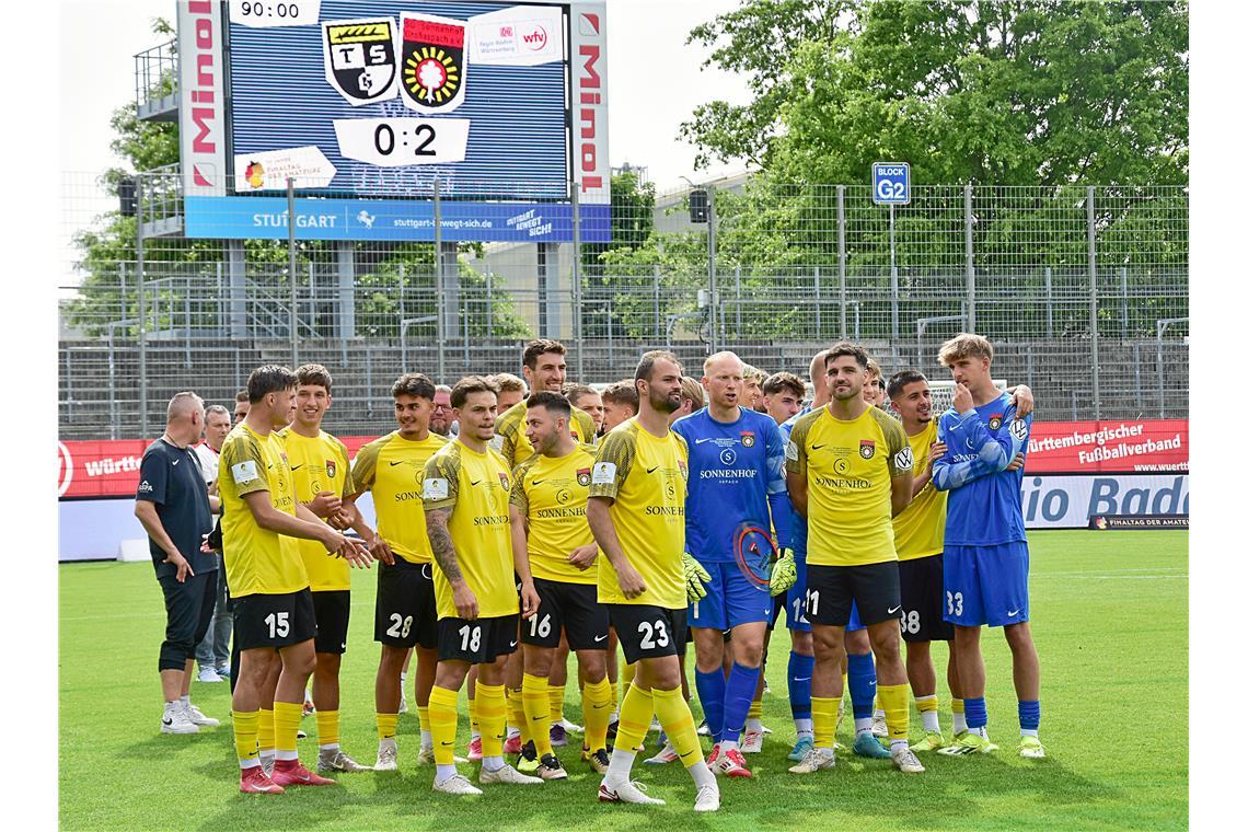 WFV Pokalsieger SG Sonnenhof Großaspach 2025. SP