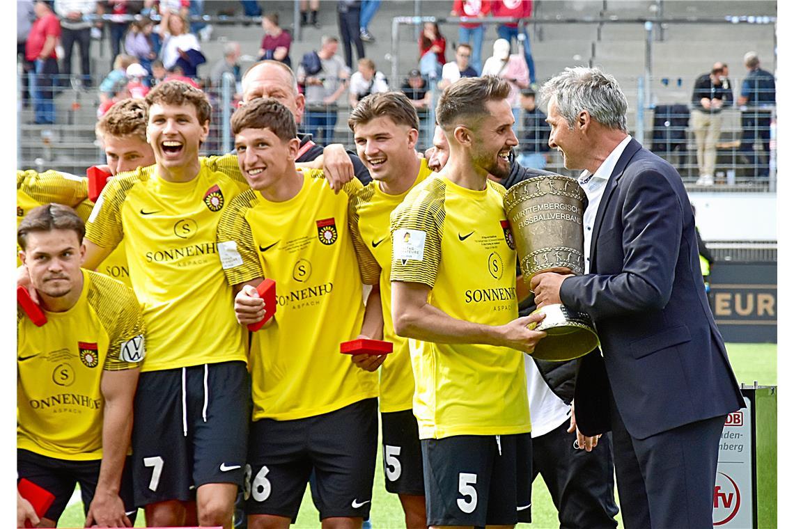 WFV Pokalsieger SG Sonnenhof Großaspach 2025. SP