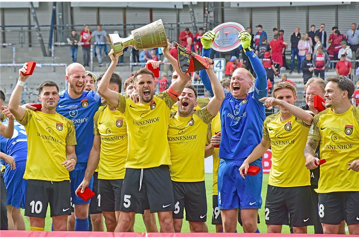 WFV Pokalsieger SG Sonnenhof Großaspach 2025. SP