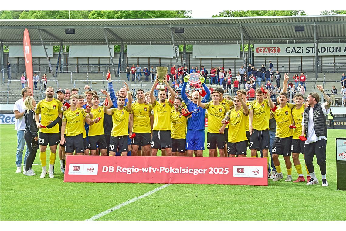 WFV Pokalsieger SG Sonnenhof Großaspach 2025. SP
