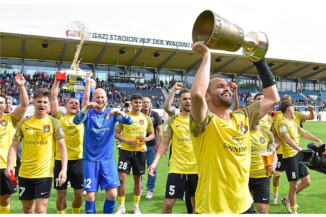 WFV Pokalsieger SG Sonnenhof Großaspach 2025. SP