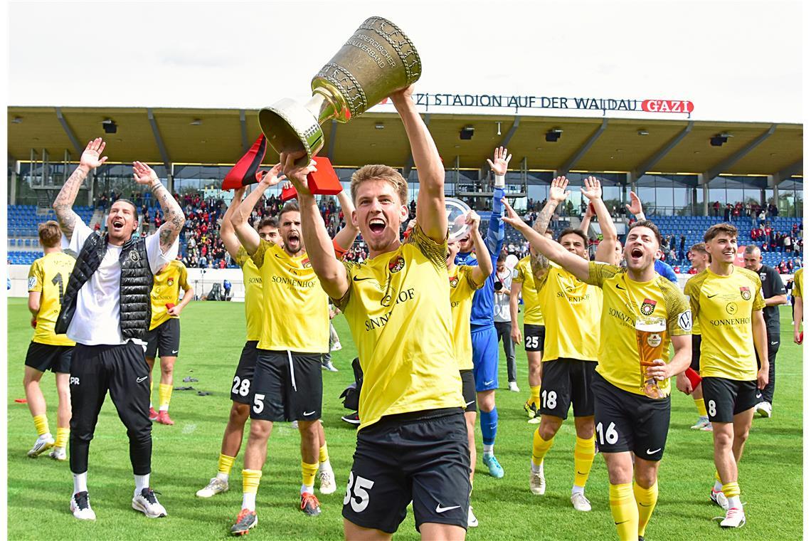 WFV Pokalsieger SG Sonnenhof Großaspach 2025. SP
