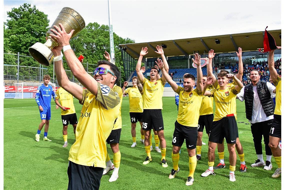 WFV Pokalsieger SG Sonnenhof Großaspach 2025. SP