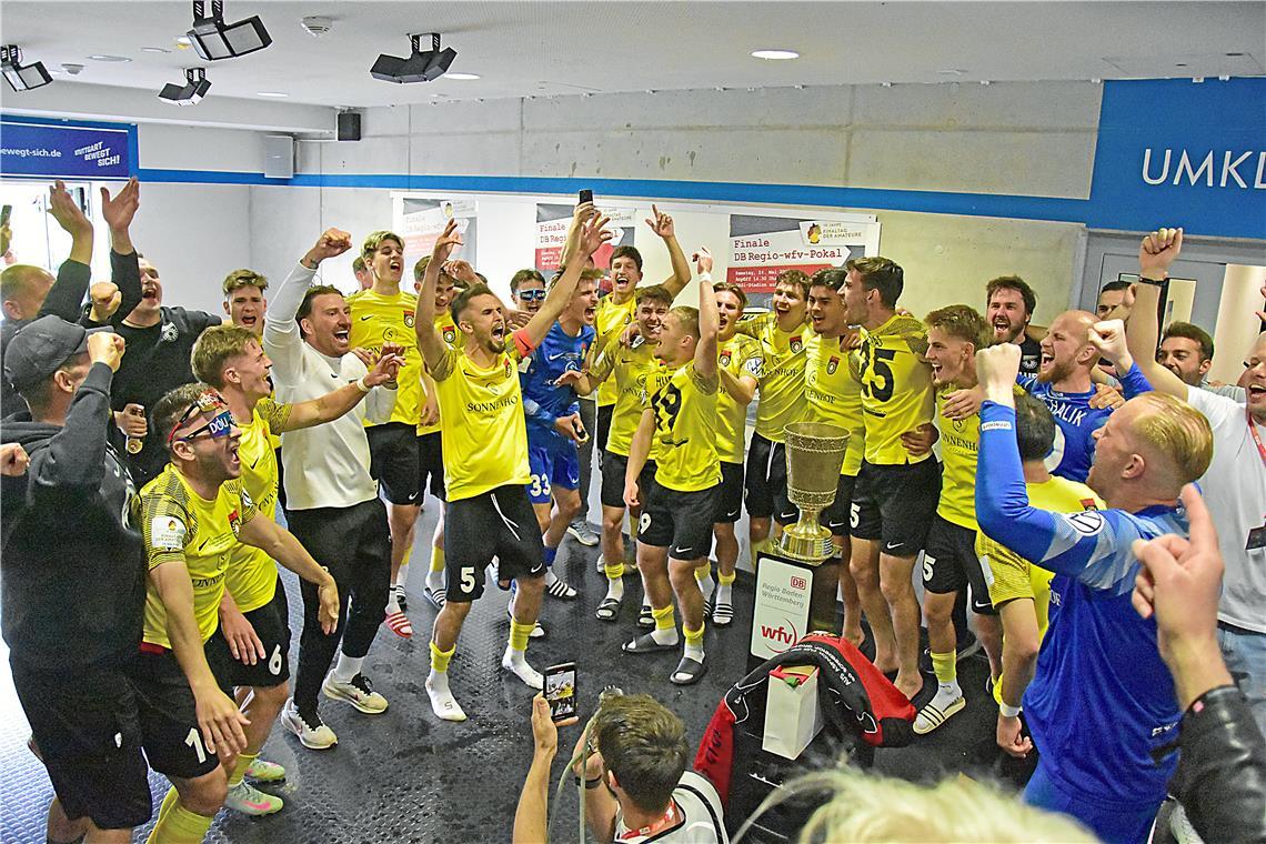 WFV Pokalsieger SG Sonnenhof Großaspach 2025. SP