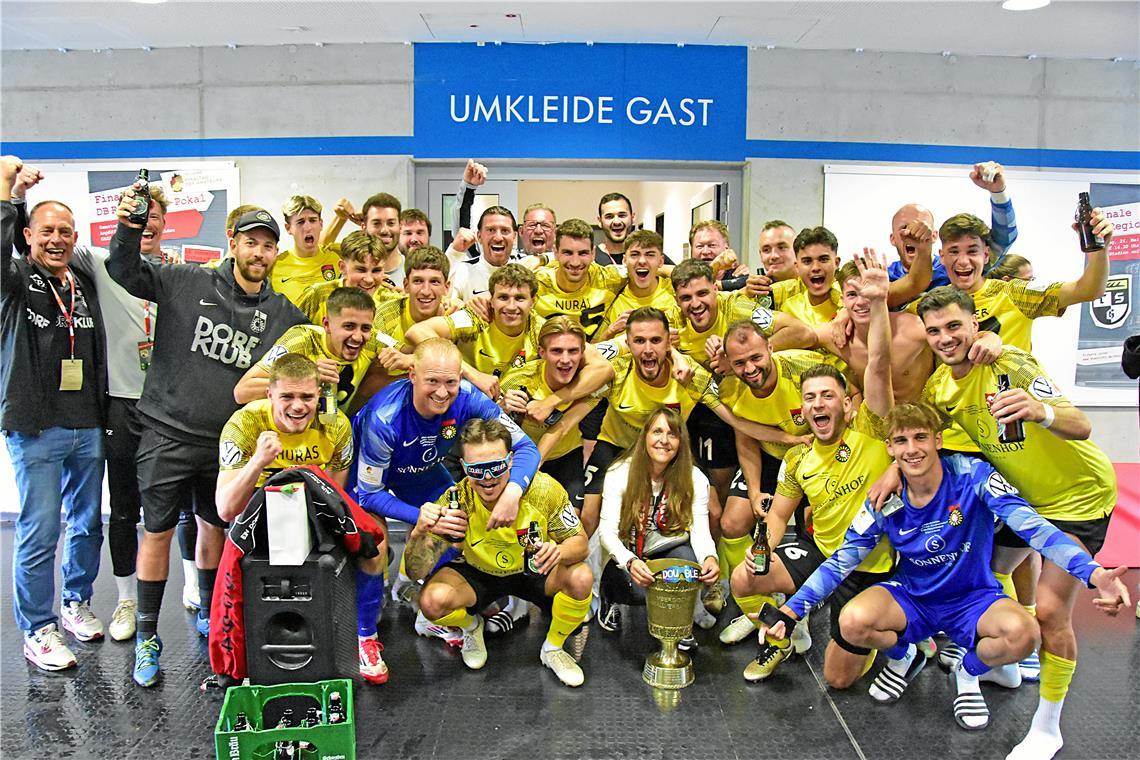WFV Pokalsieger SG Sonnenhof Großaspach 2025. SP