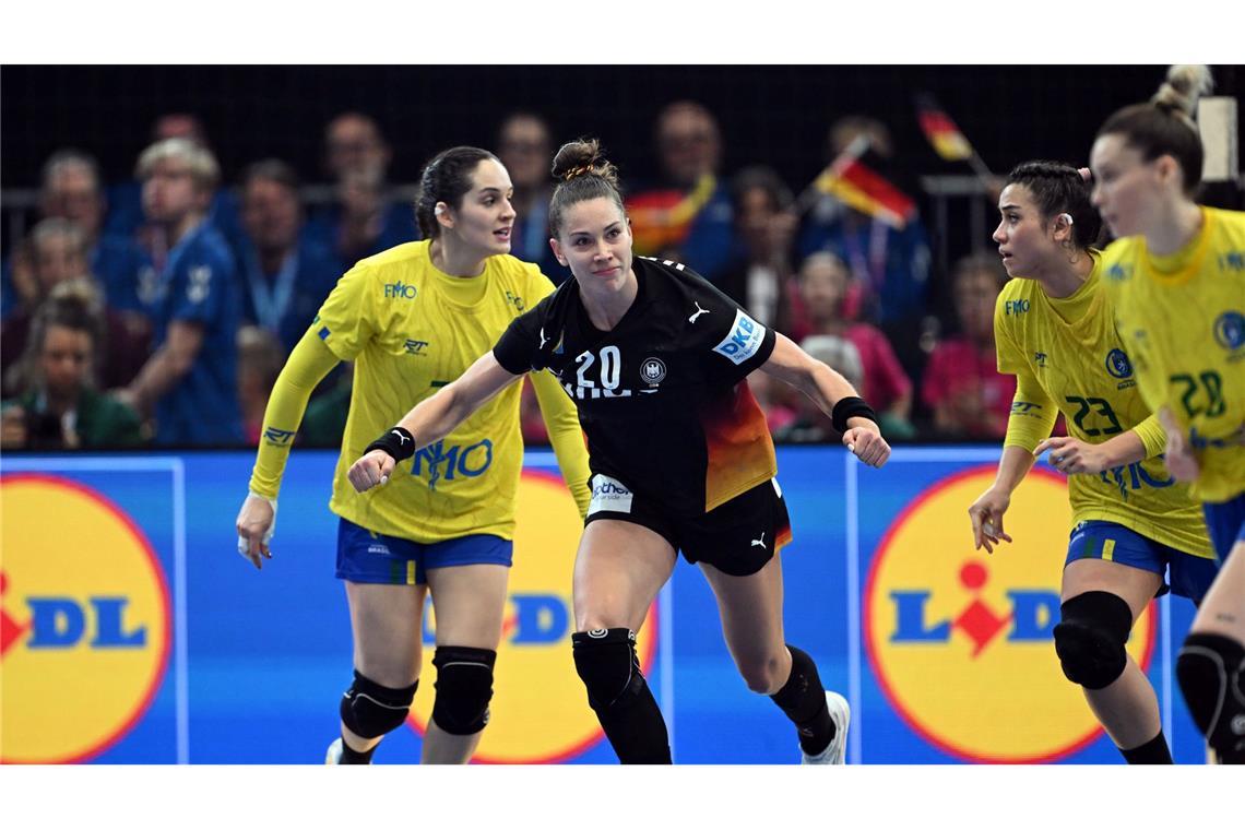 Wie Mama: Holt Handballerin Vogel das zweite Familien-Gold?