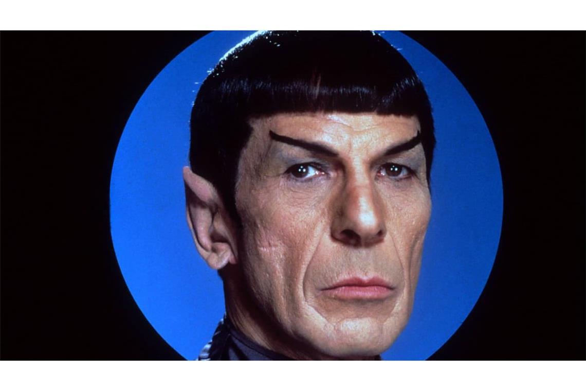 Wie alle Vulkanier hat auch der terrestrische Vulkanier Mr. Spock nach oben hin spitz zulaufende Ohren und grünes Blut.