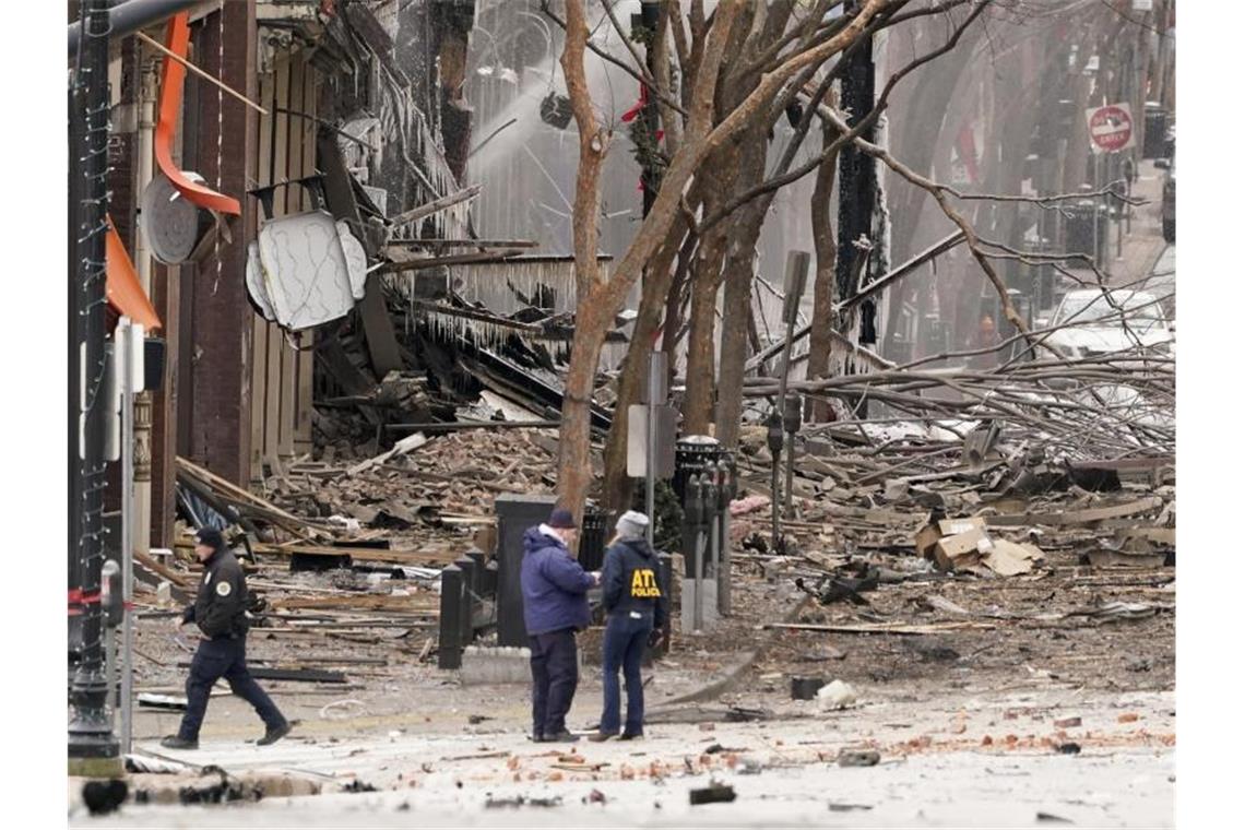 Heftige Explosion mit Vorwarnung: FBI ermittelt in Nashville