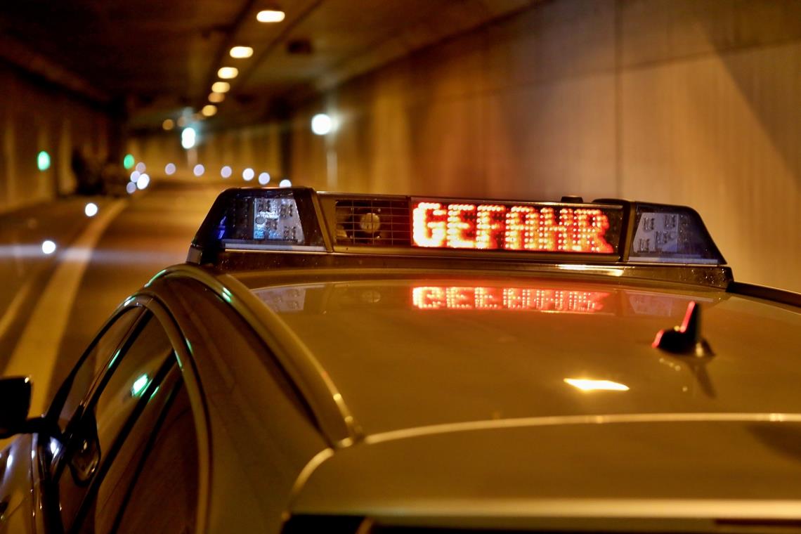 Kappelbergtunnel vorerst nur einspurig befahrbar