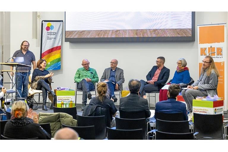 Wie sieht’s mit dem Radwegenetz in Backnang aus? Eines von zahlreichen Themen bei der Podiumsdiskussion. Foto: Alexander Becher