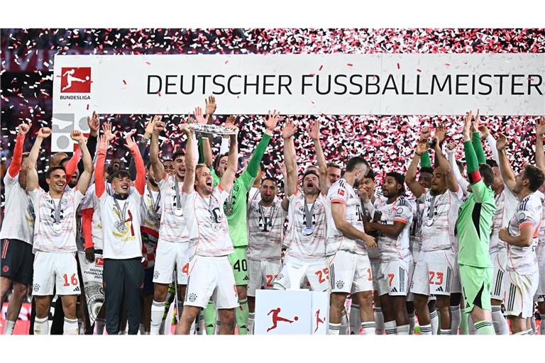 Wieder der große Titelfavorit: Der deutsche Fußball-Meister FC Bayern München.