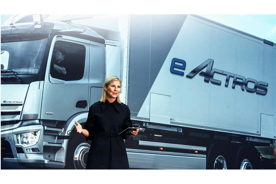 Wieder gesprächsbereit: Truck-Chefin Karin Radström.