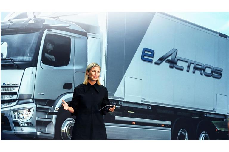 Wieder gesprächsbereit: Truck-Chefin Karin Radström.