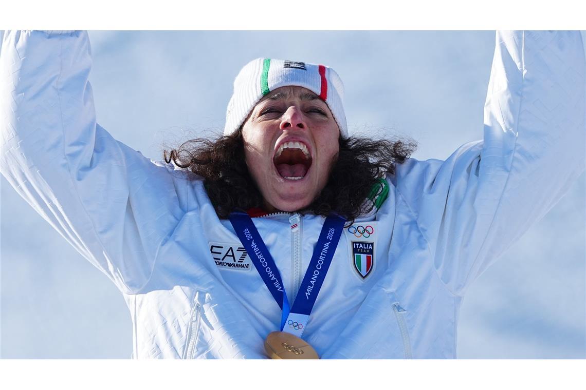 Wieder Gold: Federica Brignone erlebt ein olympisches Ski-Märchen.