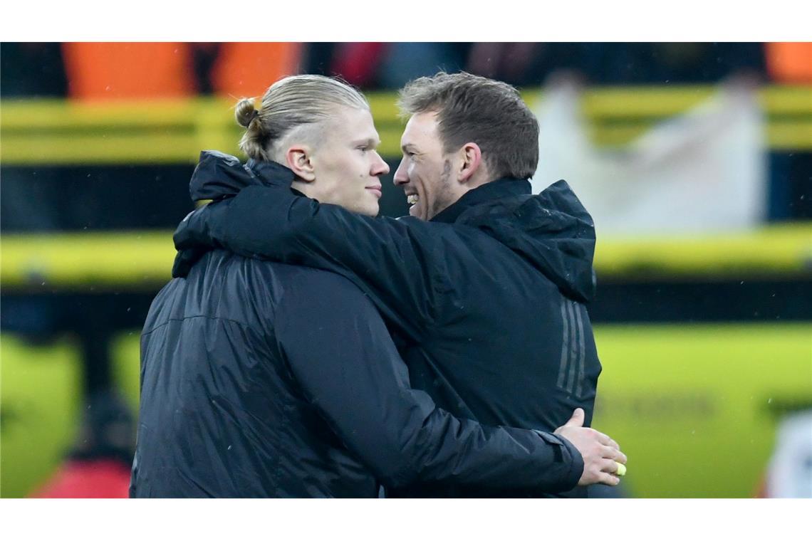 Wiedersehen in Amerika? Haaland und Nagelsmann.