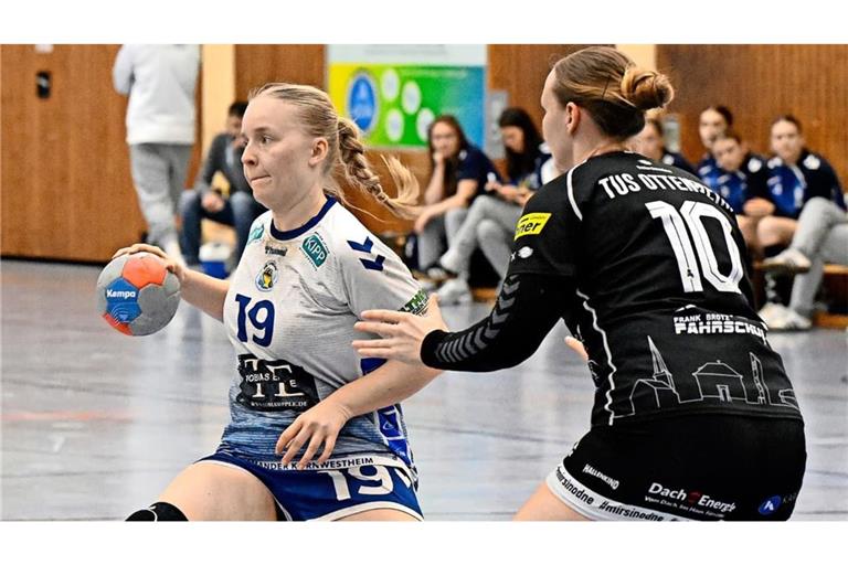 Wiedersehen mit dem TuS Ottenheim: Amelie Haug vom SV&nbsp; Kornwestheim (links)