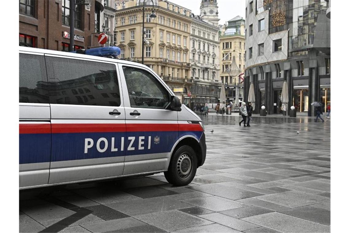 Wien im Lockdown - hier eine Archivaufnahme aus dem Januar. Foto: Hans Punz/APA/dpa