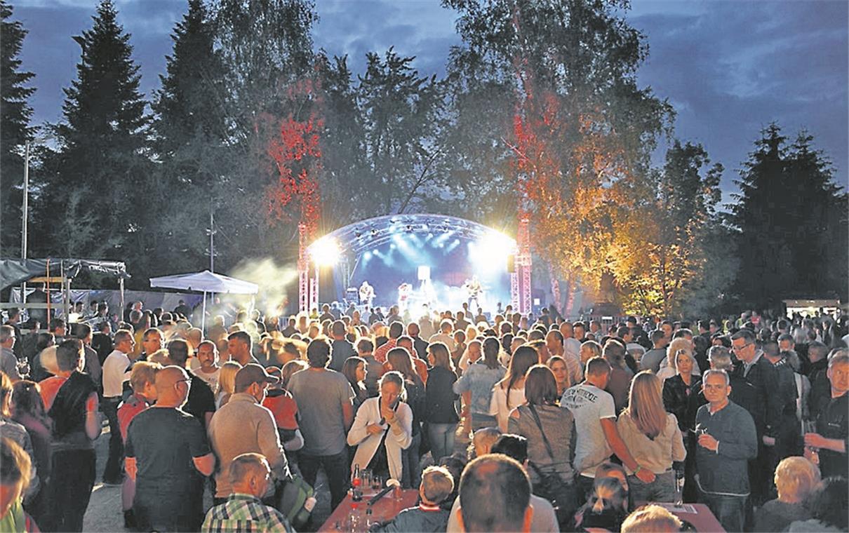Wiesafeschd: Auch dieses Jahr werden in Allmersbach im Tal wieder Tausende von Besuchern erwartet. An drei Tagen wird gefeiert. Foto: privat