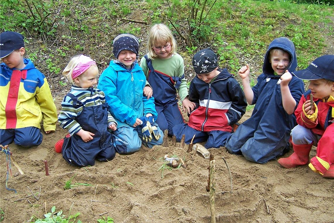 Vier neue Kindergartengruppen geplant Wiesenkindergärten sind groß im Kommen. In Backnang werden schon nächstes Jahr zwei Gruppen für Kinder zwischen drei und sechs Jahren angeboten. Foto: A. Gerhardt-Rodewald