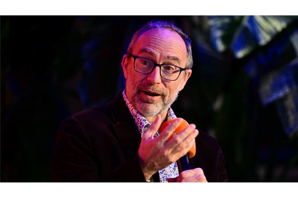 Wikipedia-Gründer Jimmy Wales hat ein Buch mit dem Titel "Trust" herausgebracht.