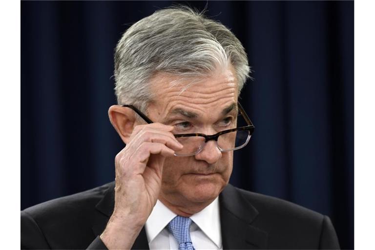Will Abwärtsrisiken für die Wirtschaft „genau beobachten“: US-Notenbankchef Jerome Powell. Foto: Susan Walsh/AP