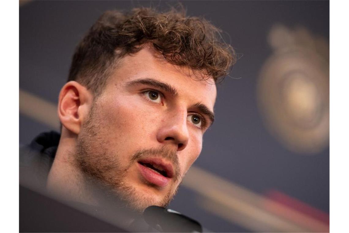 Will als Nationalspieler auch soziale Verantwortung übernehmen: Leon Goretzka. Foto: Marius Becker/dpa