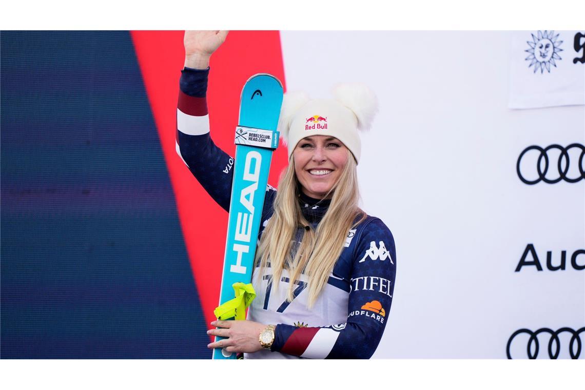 Will bei den Olympischen Winterspielen 2026 noch mal angreifen: Lindsey Vonn.