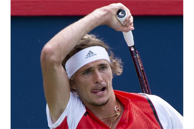 Will bei den US Open zurück in die Erfolgsspur: Alexander Zverev. Foto: Paul Chiasson/The Canadian Press