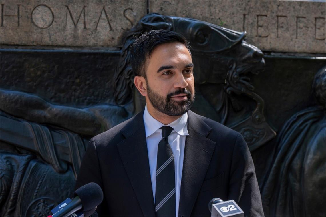 Will Bürgermeister von New York werden: Zohran Mamdani.