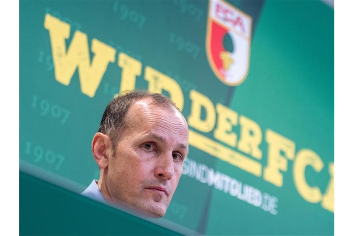 Will das Beste aus der Situation machen: Der neue Augsburger Trainer Heiko Herrlich. Foto: Stefan Puchner/dpa