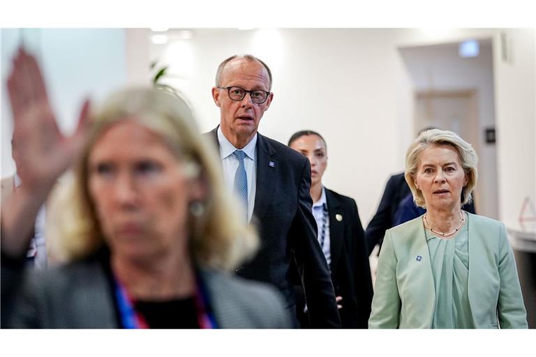 Will dem Iran ein Angebot machen: Kanzler Friedrich Merz reiste mit einem Vorstoß der Bundesregierung zum EU-Gipfel nach Zypern. Kommissionschefin von der Leyen präsentierte mögliche Maßnahmen gegen hohe Energiepreise.