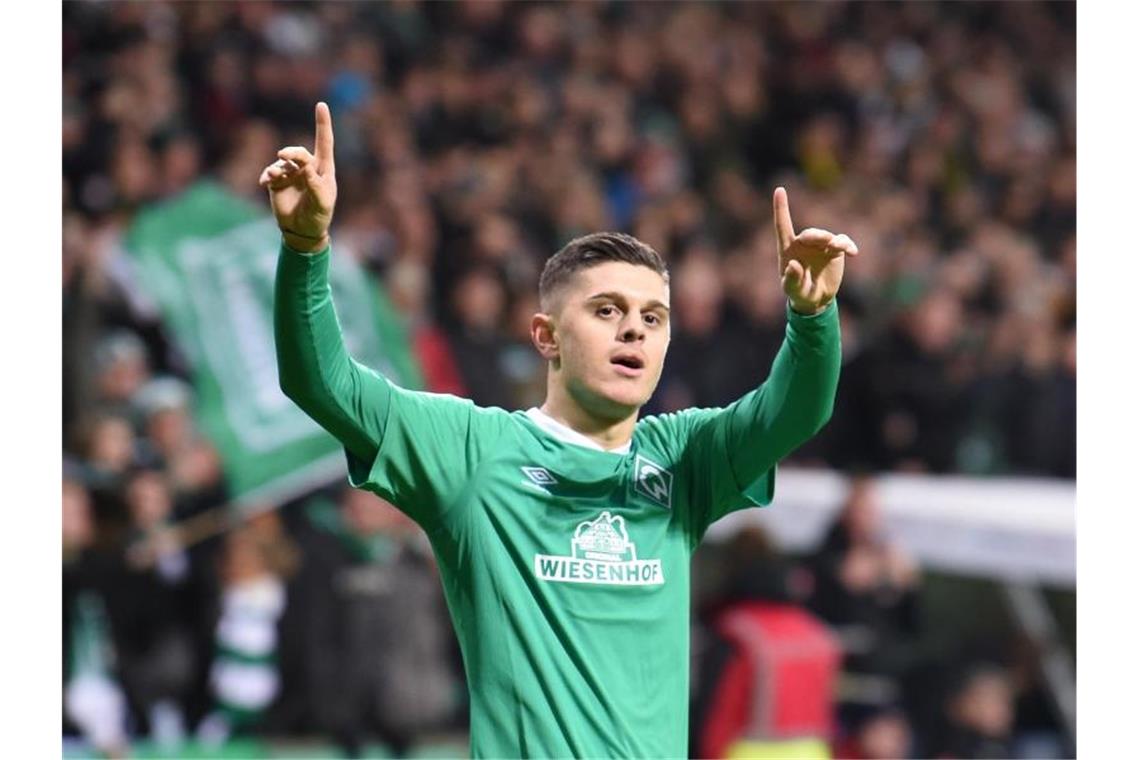 RB Leipzig dementiert Bericht um Wechsel von Bremer Rashica Will den nächsten Schritt in seiner Karriere machen und Werder Bremen verlassen: Milot Rashica. Foto: Carmen Jaspersen/dpa