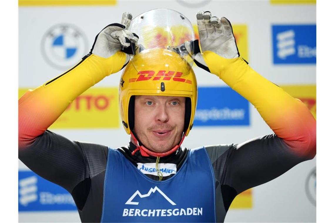 Will den WM-Titel gewinnen: Rennrodler Felix Loch. Foto: Tobias Hase/dpa