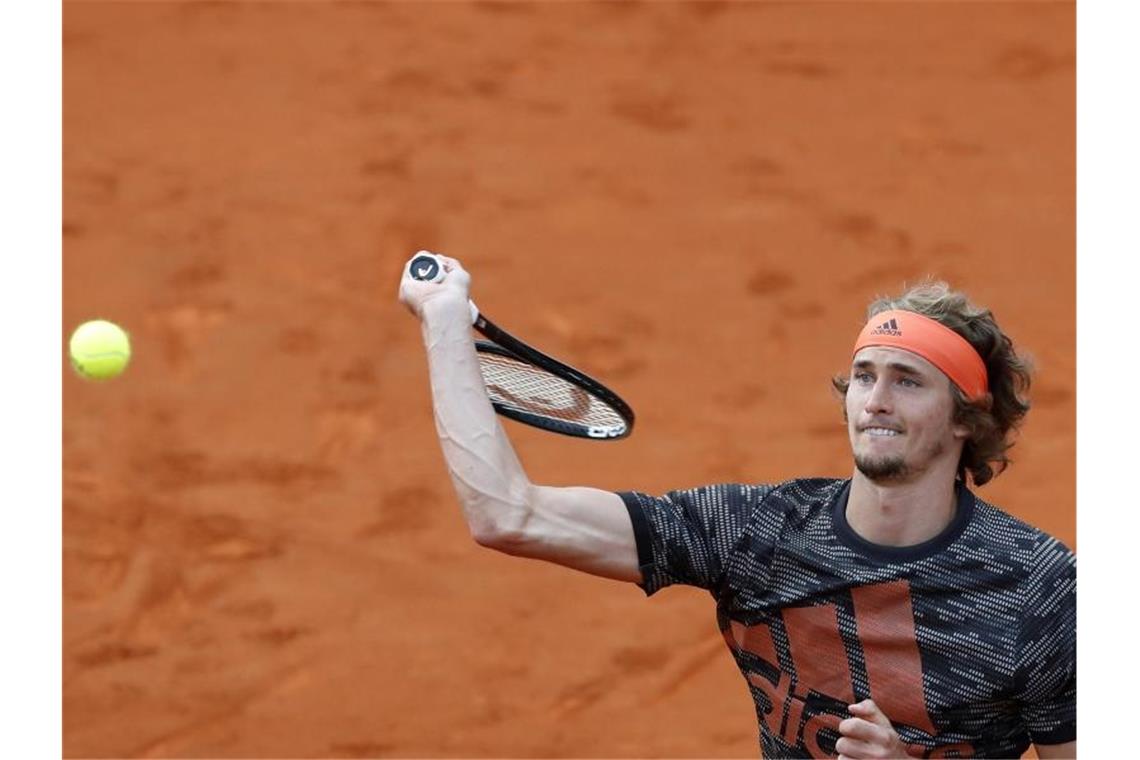 Will „derzeit nicht an organisierten Events teilnehmen“: Alexander Zverev. Foto: Darko Vojinovic/AP/dpa