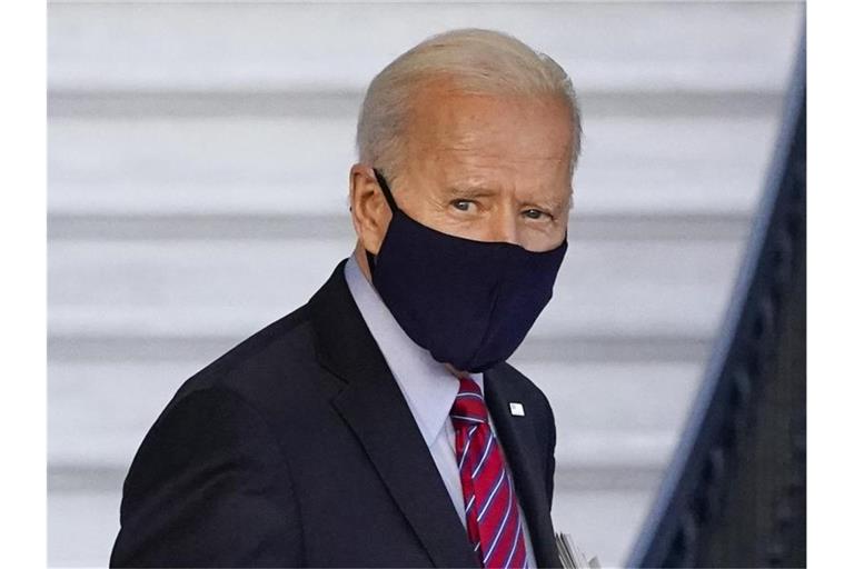 Will die Wissenschaft über eine Olympia-Austragung entscheiden lassen: US-Präsident Joe Biden. Foto: Alex Brandon/AP/dpa