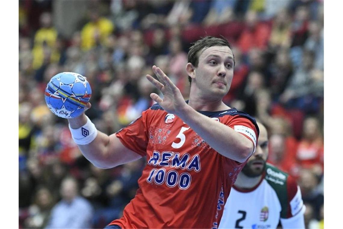 Will endlich wieder Handball spielen: Der Norweger Sander Sagosen. Foto: Johan Nilsson/TT NEWS AGENCY/AP/dpa