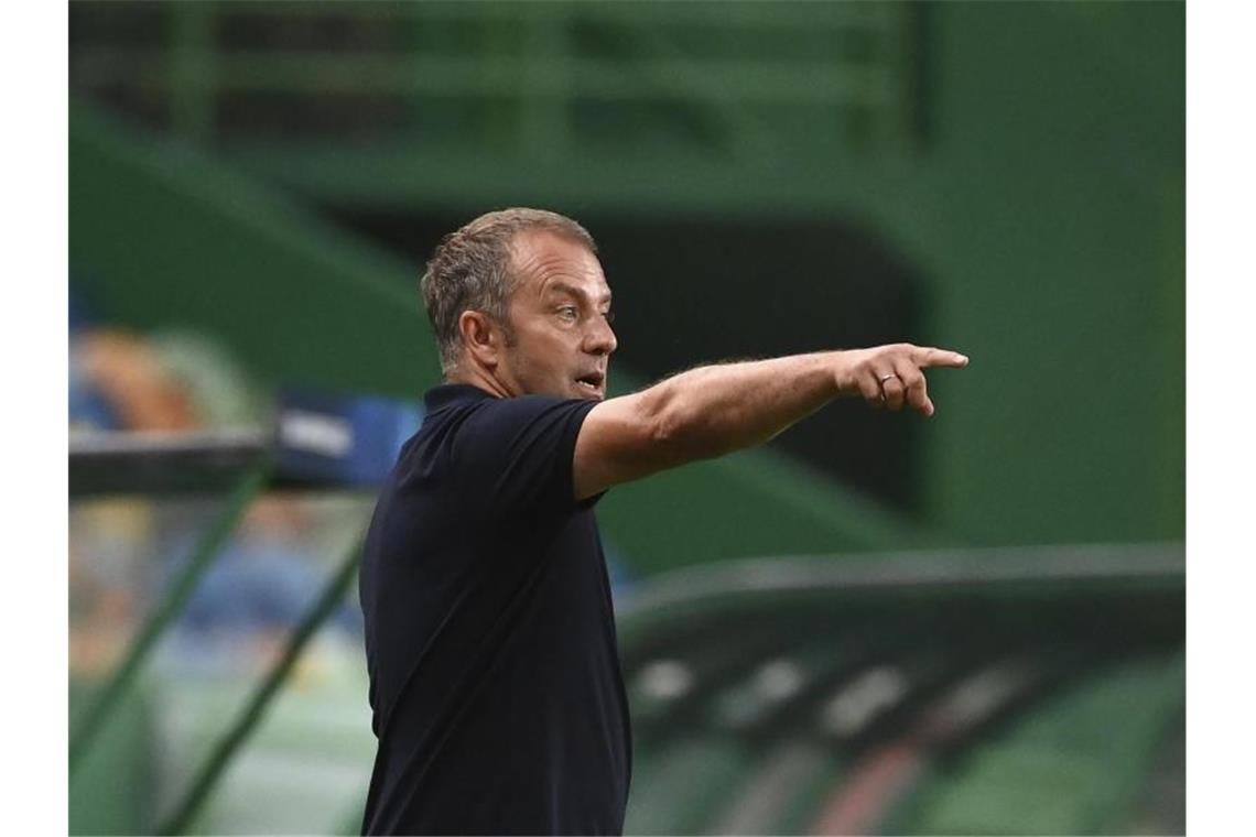 Flicks finaler Masterplan muss aufgehen - PSG „verdammt gut“ Will gegen PSG das Triple perfekt machen: Bayern-Coach Hansi Flick. Foto: Franck Fife/pool AFP via AP/dpa